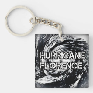 Hurricane Florence Key Ring