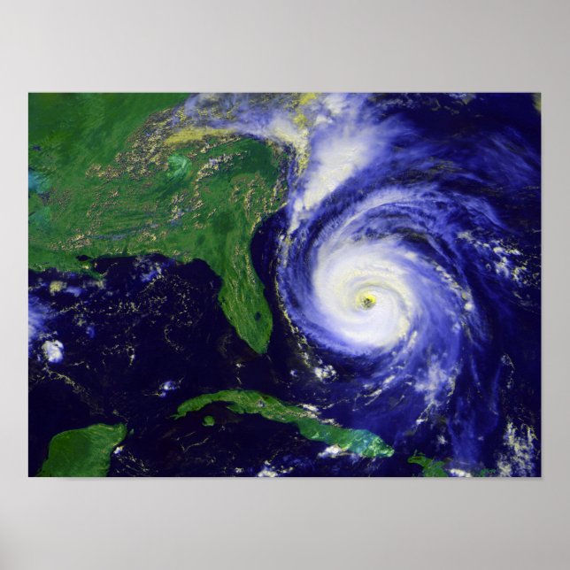 Hurricane Fran Poster (Front)