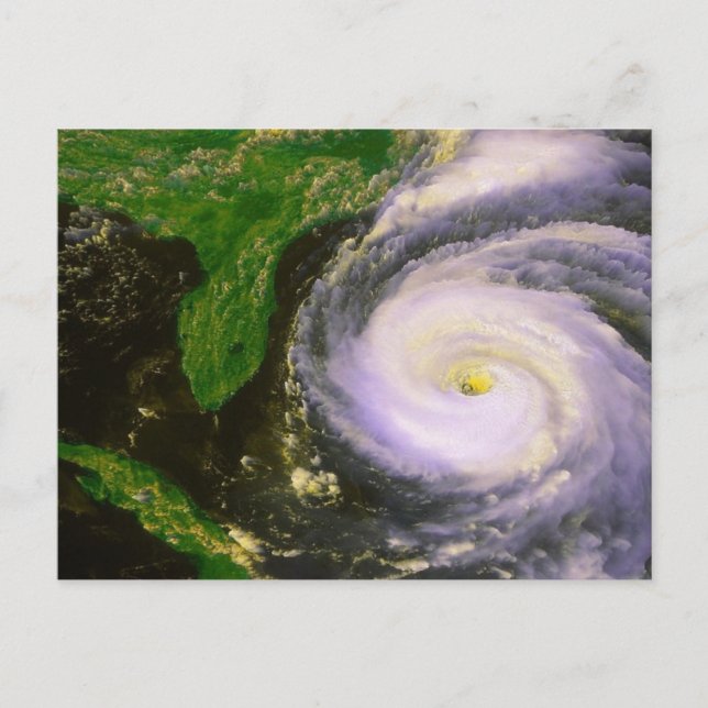 Hurricane Fran, September 1996 Postcard (Front)