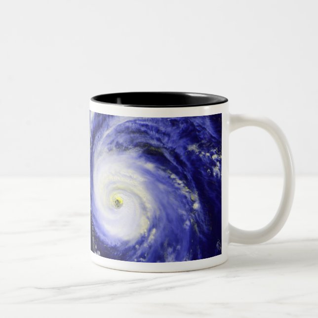 Hurricane Fran Two-Tone Coffee Mug (Right)