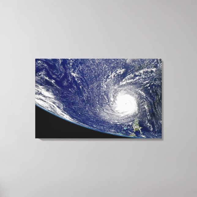 Hurricane Frances Canvas Print (Front)