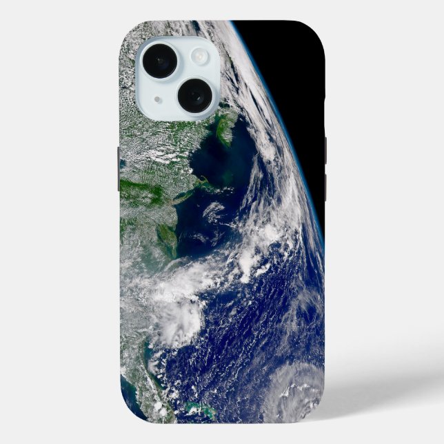 Hurricane Frances On A Partial Earth. Case-Mate iPhone Case (Back)