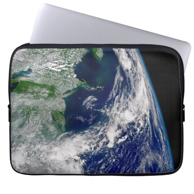 Hurricane Frances On A Partial Earth. Laptop Sleeve (Front)