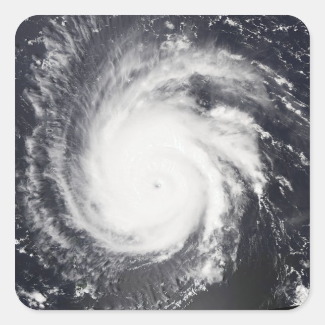 Hurricane Frances Square Sticker (Front)