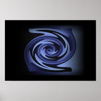 Hurricane Graffiti Poster