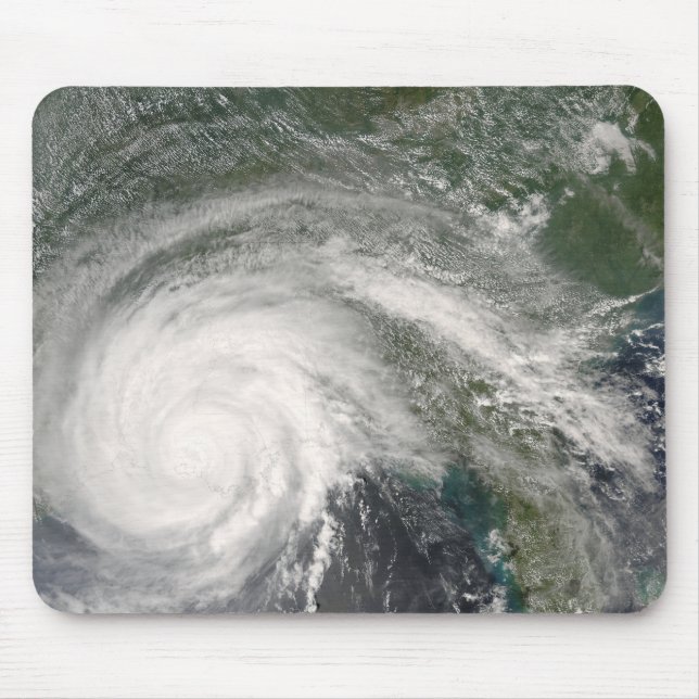 Hurricane Gustav over Louisiana Mouse Mat (Front)