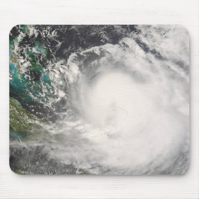 Hurricane Hanna over the Bahamas Mouse Mat (Front)