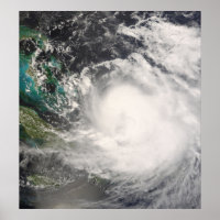 Hurricane Hanna over the Bahamas