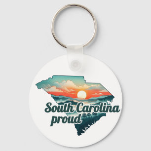 Hurricane Helene Fundraiser South Carolina Strong Key Ring
