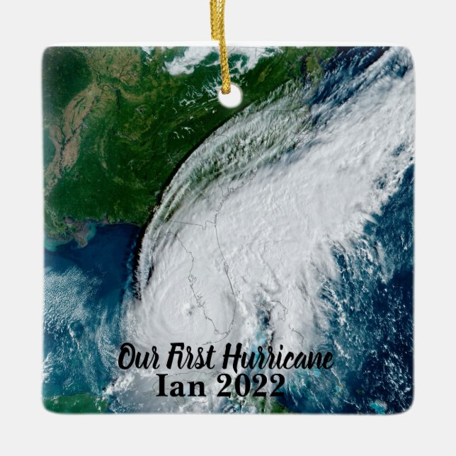 Hurricane Ian | September 28, 2022  Ornament (Front)