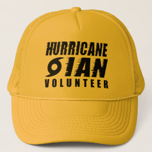 Hurricane Ian Volunteer Trucker Hat