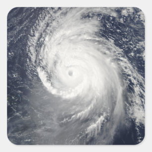 Hurricane Igor in the Atlantic Ocean Square Sticker