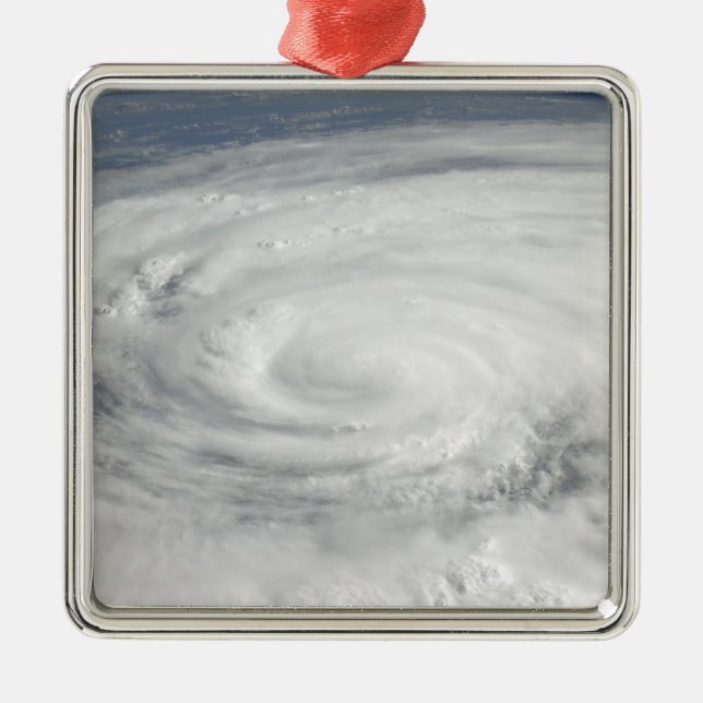 Hurricane Ike 10 Metal Tree Decoration (Front)