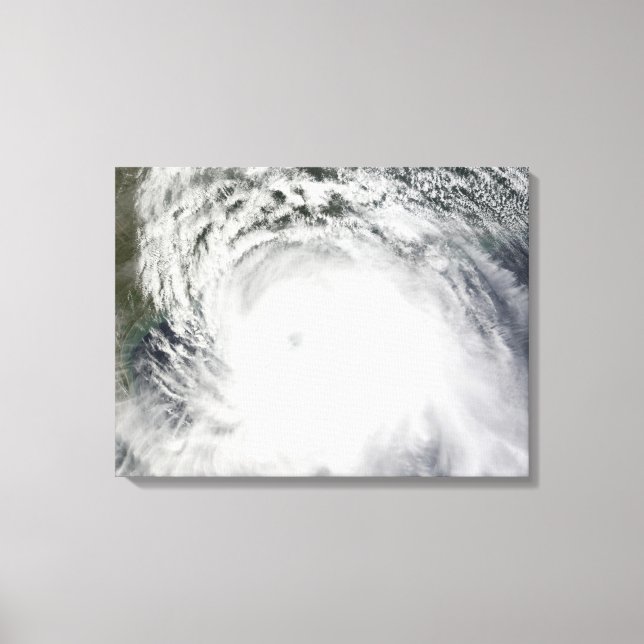 Hurricane Ike 2 Canvas Print (Front)