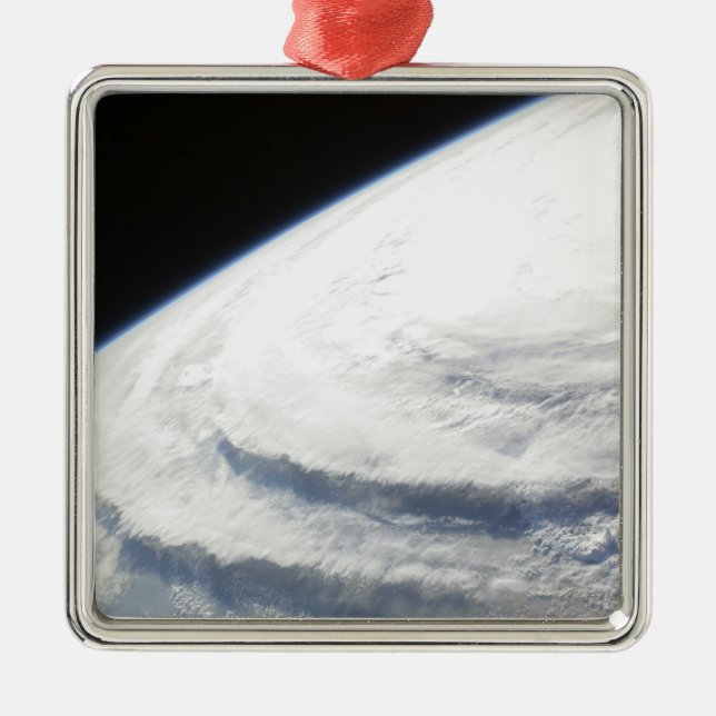 Hurricane Ike 2 Metal Tree Decoration (Front)