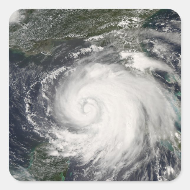 Hurricane Ike 4 Square Sticker (Front)