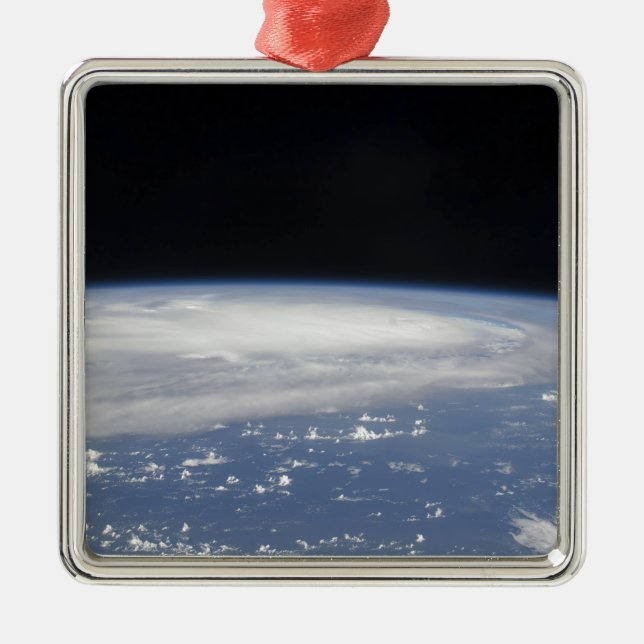 Hurricane Ike 8 Metal Tree Decoration (Front)