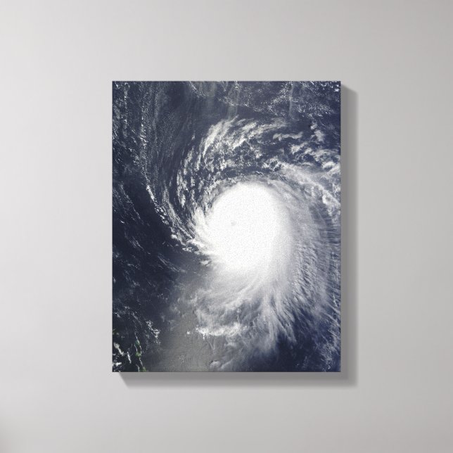 Hurricane Ike off the Lesser Antilles Canvas Print (Front)