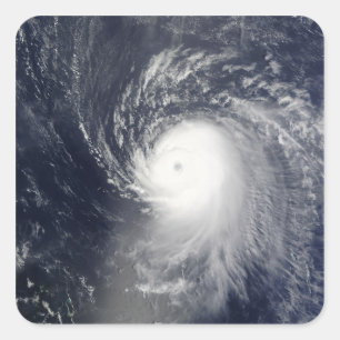 Hurricane Ike off the Lesser Antilles Square Sticker