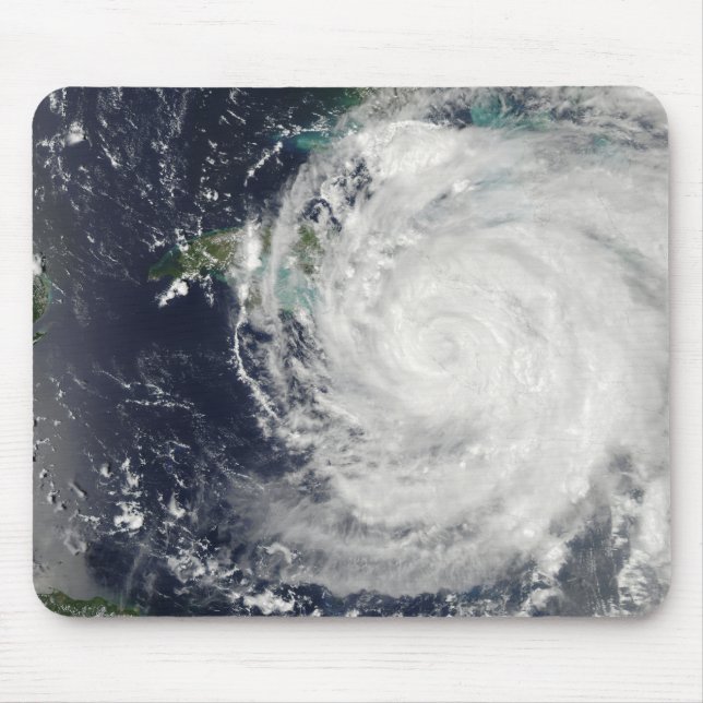 Hurricane Ike over Cuba, Jamaica, and the Baham Mouse Mat (Front)