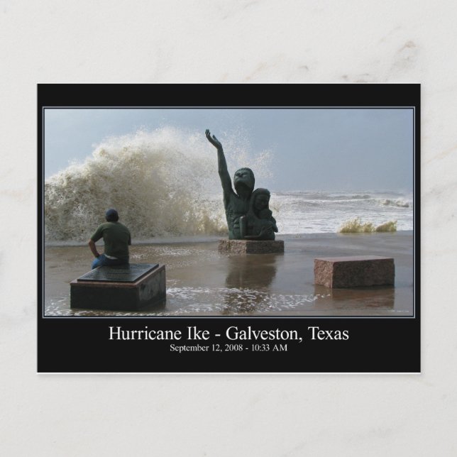 Hurricane Ike Postcard (Front)