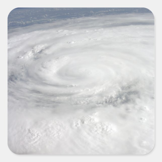 Hurricane Ike Square Sticker (Front)