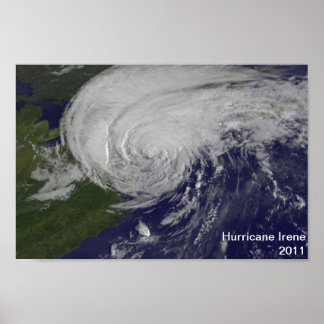 Hurricane Irene 2011 Poster
