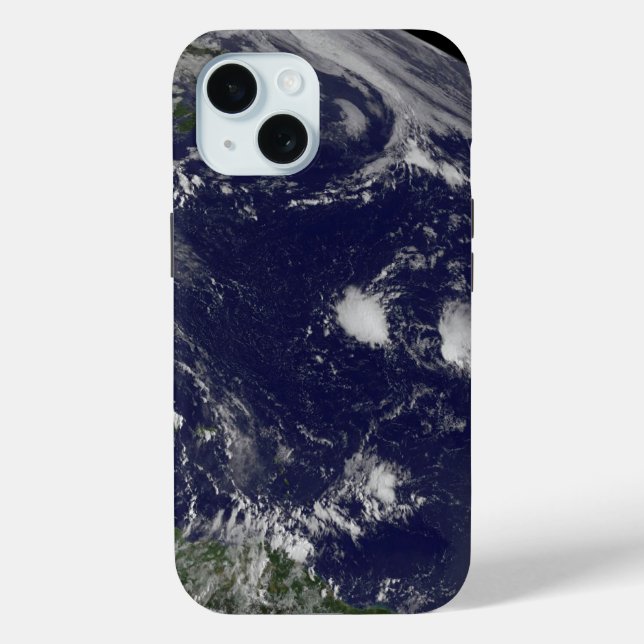 Hurricane Irene Moving Through The Bahamas. Case-Mate iPhone Case (Back)