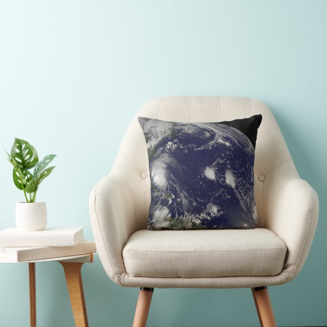 Hurricane Irene Moving Through The Bahamas. Cushion (Chair)