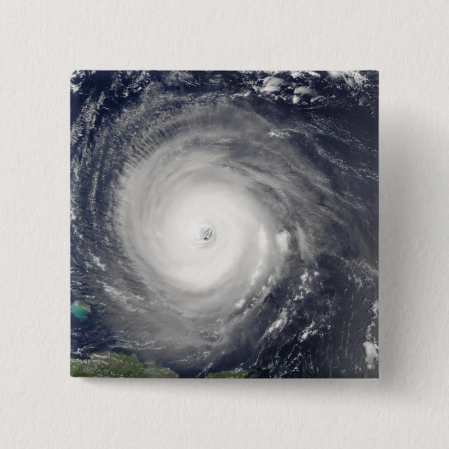 Hurricane Isabel 15 Cm Square Badge (Front)