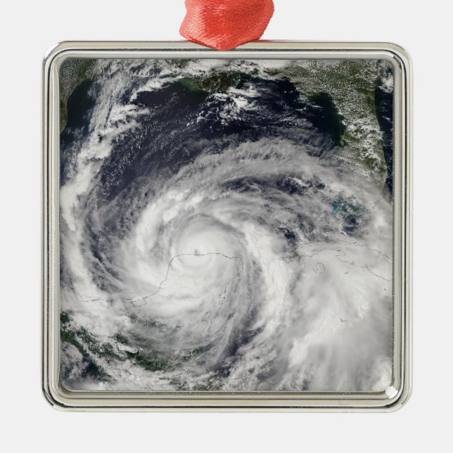 Hurricane Isidore Metal Tree Decoration (Front)