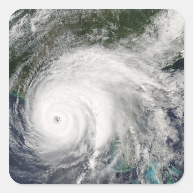 Hurricane Ivan 2 Square Sticker (Front)