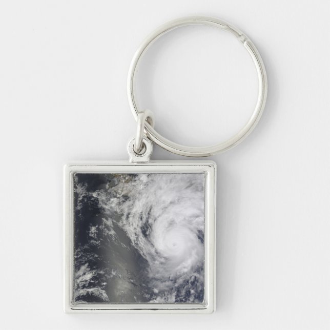 Hurricane Jimena over Baja California Key Ring (Front)