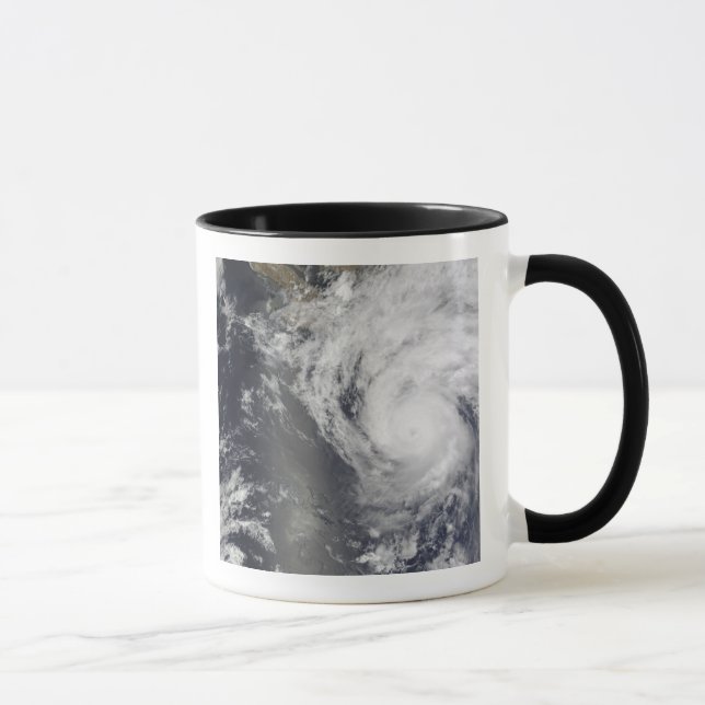 Hurricane Jimena over Baja California Mug (Right)
