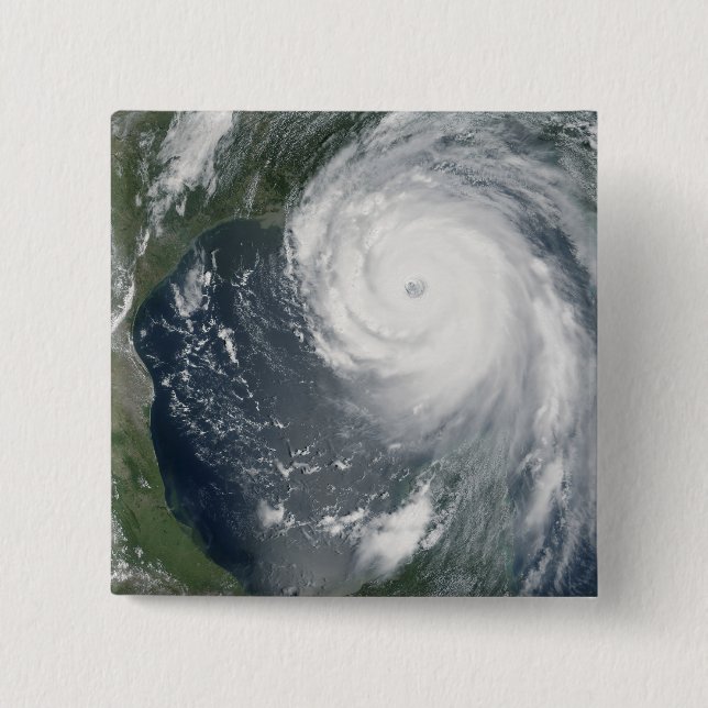 Hurricane Katrina 2 15 Cm Square Badge (Front)