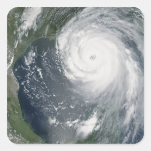 Hurricane Katrina 2 Square Sticker