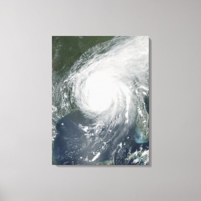 Hurricane Katrina 3 Canvas Print (Front)