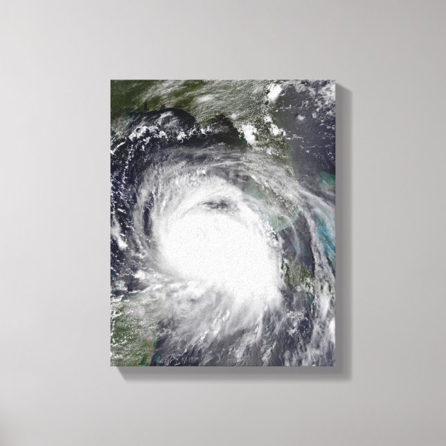 Hurricane Katrina 3 Canvas Print (Front)