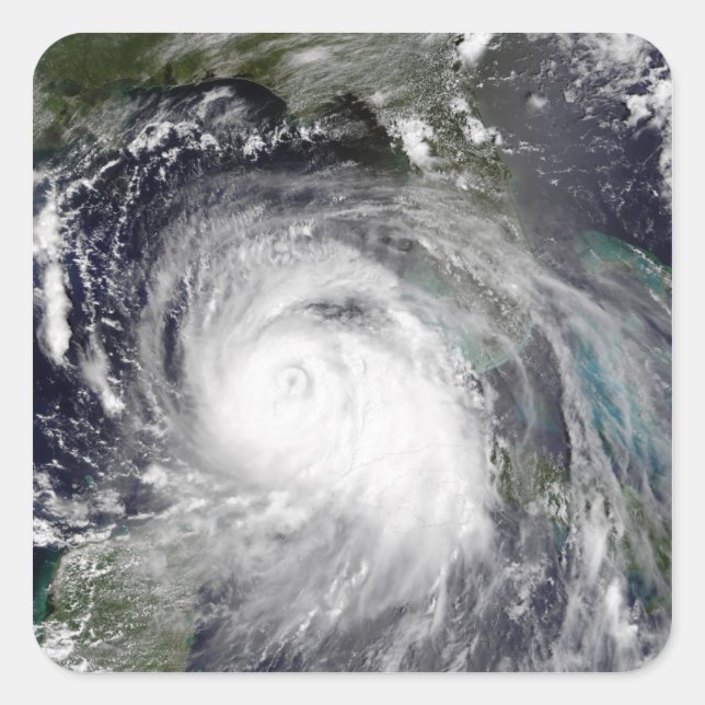 Hurricane Katrina 3 Square Sticker (Front)