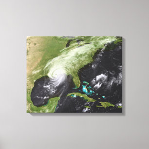 Hurricane Katrina Canvas Print