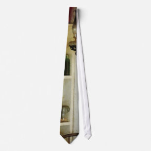 Hurricane Lamp in Pantry Tie