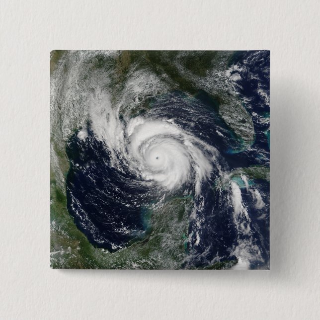 Hurricane Lili 15 Cm Square Badge (Front)
