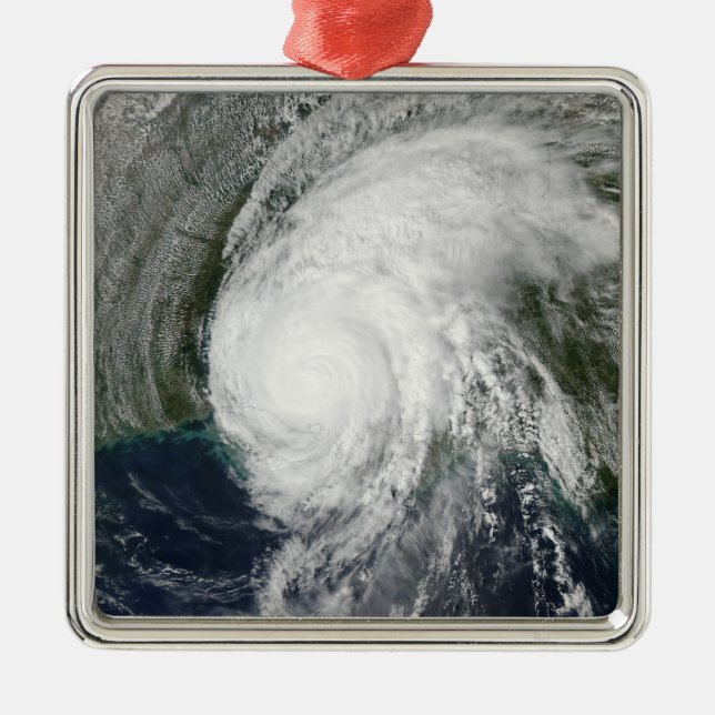 Hurricane Lili 3 Metal Tree Decoration (Front)