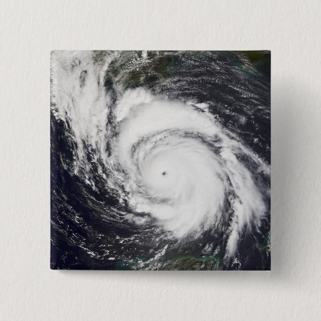 Hurricane Lili 5 15 Cm Square Badge (Front)