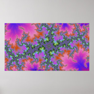 Hurricane Mandelbrina Poster