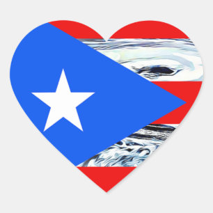 Hurricane Maria 2017 Puerto Rico Flag  Stickers