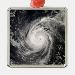 Hurricane Norbert off Mexico Metal Tree Decoration