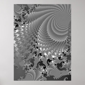 Hurricane of Grey Lace Poster