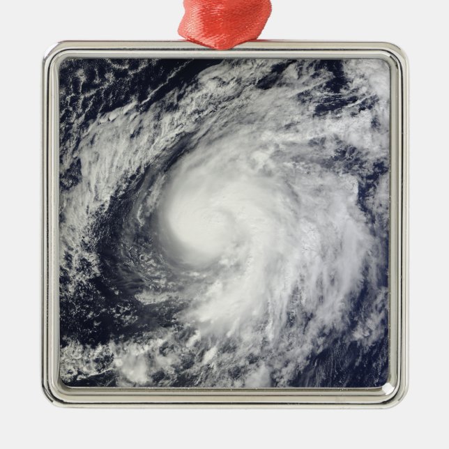 Hurricane Otto Metal Tree Decoration (Front)