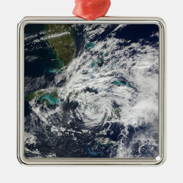 Hurricane Paloma 2 Metal Tree Decoration (Front)